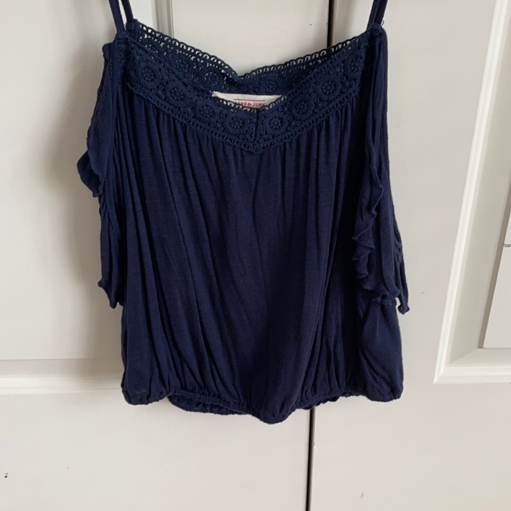 Dark blue dress shirt